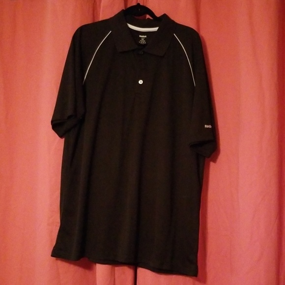 reebok mens golf shirts